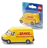 siku 1085, Postwagen, Metall/Kunststoff, Gelb, DHL-Optik, Vielseitig einsetzbar