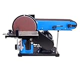 Güde Band- & Tellerschleifer GBTS 400 (350 W Motorleistung, 914 x 100 mm Schleifband-Maß, 282...