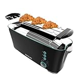 Cecotec Toaster Toast&Taste Extra B, 1000W Leistung, Doppel-Langschlitz für 2 Toasts, XL-Schlitz,...