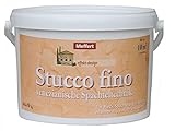 Meffert 6 kg Stucco fino, venezianische Spachteltechnik, Marmor-Optik, Weiß