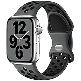 Upeak Sport Armband Kompatibel mit Apple Watch Armband 44mm 45mm 49mm 46mm 42mm 40mm 41mm 38mm,...