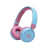 JBL Jr310 BT On-Ear-Kinderkopfhörer in Hellblau - Kabellose Bluetooth-Kopfhörer mit Headset und...