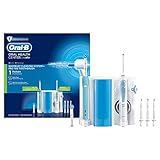 Oral-B Mundpflegecenter PRO 700 Elektrische Zahnbürste + Waterjet Munddusche, Mehrfarbig