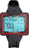 CRESSI Raffaello Diving Computer Black/Red - Tauchcomputer Unisex mit Großem Rechteckigem...
