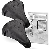 Sattelprofi® Fahrradsattel Überzug Wasserdicht (2er Set) - Profi Sattelbezug für jedes Fahrrad -...