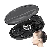 Nevalerra Unsichtbare In-Ear-Kopfhörer - Noise Cancelling-Ohrhörer Schlafen,IPX5 Liegen auf...