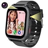 Ruopoem Smartwatch Kinder, 4G Kinder Smartwatch mit GPS und Telefon Videoanruf, GPS Uhr Kinder...
