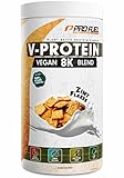 Vegan Protein – Zimt-Flakes - V-Protein 8K Blend - unglaublich lecker & cremig - mit Protein aus...