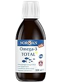 NORSAN Online Premium Omega 3 Fischöl Total Zitrone hochdosiert - 2.000mg Omega 3 pro Portion -...