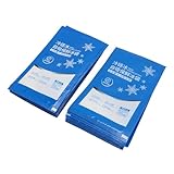 Naroote Wiederverwendbarer Eisbeutel, 100 Stück, für Sportverletzungen, Leichte Verbrennungen,...