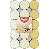 Bolsius - 30 Duft theelichter - Vanille - Brenndauer von 3,5 Stunden - Durchmesser 38 mm –...