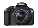 Canon EOS 1100D SLR-Digitalkamera (12 Megapixel, 6,9 cm (2,7 Zoll) Display, HD-Ready, Live-View) Kit...