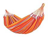 La Siesta® - Brisa - Klassische Single-Hängematte, handgefertigt in Kolumbien, mit 140 cm Breite...