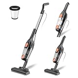 Staubsauger, Stielstaubsauger mit Kabel Handstaubsauger 20Kpa 600W, 3 in 1 staubsauger Beutellos mit...
