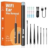 Xylla Ohrenschmalz Entferner Otoskop 1920P HD-Ear Wax Removal IP67 Wasserdicht WIFI Otoskop...