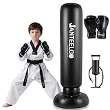 Boxsack Kinder für Karate Boxen: JanTeelGO 150cm Boxing Bag Standboxsack Geschenke um Energie zu...