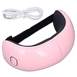 Augenmassagegerät Rosa USB Wiederaufladbare Beheizte Augenmaske Multifrequenz-Vibration Hot...