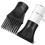 HAPINARY Föhndüse Kammaufsatz 2 Stück Universal-haartrockner-diffusor Zum Glätten Der Haare...