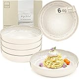 Sänger Key West | Steingut Pastaschalen 6 tlg, Nudel Schalen Set 6 Personen, Schüssel Set...