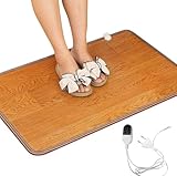 ZOYDP Heizmatte Fussboden, Fußwärmer Elektrisch, Heizmatte Füße, Heizteppich Fussboden,...