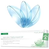 Eye.Con Daily Moist UV weiche Tageslinsen aus Hydrogel – 30 dailies Contact Lenses mit hoher...
