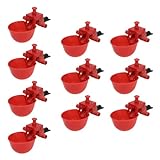 YARNOW Automatische Hühnertränke Kunststoff 95Mm Wassernapf für Geflügel und Tauben 30 Stück...