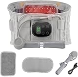 3-in-1-Rückentherapiegürtel, 3-in-1-Rückengürtel, Gürtel, rotes Licht, beheizte Rückenstütze,...