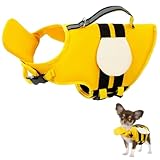 Little Bean® Hundeschwimmwesten, verstellbare Haustier-Schwimm-Sicherheitsweste mit überlegenem...