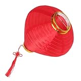GOOHOCHY Rote Vietnamesische Laterne Papierlaterne Outdoor Hängedekoration für Garten Party...