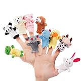 DealKits Fingerpuppen [20-TLG] Baby Mitgebsel Kindergeburtstag Finger Plüschtier Set Jungen und...