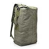 Große Kapazität Travel Climbing Bag Tactical Military Seesack Top Load Double Strap Canvas...