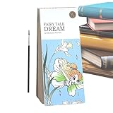 Aquarellpapier – Malbuch für | Tragbarer Aquarellblock für Anfänger zu Hause und im Freien,...