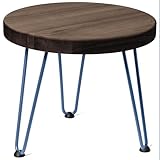 LAMO Manufaktur Couchtisch rund aus Holz 40 cm | Beistelltisch Couch | Nachttisch Holz,...