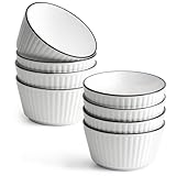 NUTRIUPS Keramikschalen, 4.5''- 11,4 cm, 8 Stück, 350 ml, Dessertschalen – Kleine...