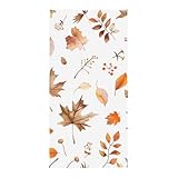 Mikrofaser Strandtuch Aquarell-Ahornblätter-Muster Fitnesshandtuch Saugfähiges Erwachsene Pool...