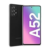 Samsung Galaxy A52 Smartphone, 6,5-Zoll-FHD+ Infinity-O-Display, 6 GB RAM und 128 GB erweiterbarer...