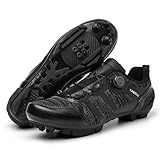 Mateju Fahrradschuhe MTB Herren Damen 36-47EU, Mountainbike Schuhe mit Klicksystem Herren Damen...
