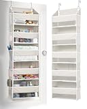 ULG Tür-Organizer, 5 große Taschen, 10 Mesh-Taschen, 20 kg Tragkraft, Hängender Organizer für...