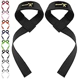 ihuan Zughilfen Krafttraining Zughilfe Gym Frauen - Griffhilfen Kraftsport Lifting Wrist Straps für...