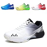 BLBK Badmintonschuhe, Squashschuhe, Hallenschuhe für verschiedene Bodenbeläge, bequemer und fester...