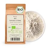 Kamelur Bio Tapiokastärke - 1kg - Zur Herstellung von Tapiokaperlen - Tapiokamehl ohne jegliche...