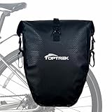 toptrek Fahrradtaschen für Gepäckträger, 23-28L Fahrradtasche Gepäckträger Wasserdicht,...