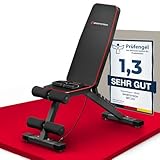 Sportstech BRT250 Hantelbank klappbar & verstellbar – Multifunktionale Fitnessbank für zuhause, 7...