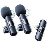 WHJC Lavalier Mikrofon Kabellos für iPhone/iPad/Laptop, Plug-Play Lavalier Microphone Wireless...