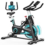 [2024 Aktualisierte] Wenoker Heimtrainers Fahrrad mit Magnetischem Widerstand, Indoor Fitnessbike...