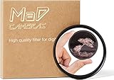 MaD Cameras 58mm Objektivfilter - R72 Infrarot IR 720nm Langpassfilter für DSLR & SLR -...