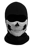 Ghost Maske Call of Duty Sturmhaube Skull Maske Balaclava Motorrad Skimaske Männer Herren Mütze...