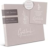Love Notes® Gästebuch Hochzeit mit Fragen zum Ausfüllen – Hochwertiges Hochzeitsbuch für...