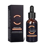 Vitamin-C-Serum für die Gesichtspflege, VC-Hautpflegeserum, repariert sanft die Haut,...