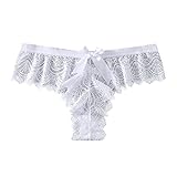 Sexy Lace Slips Hipster Bequeme Panties Frauen Sexy Bow Lace Tanga Low Rise Hipster Seamless Tanga...
